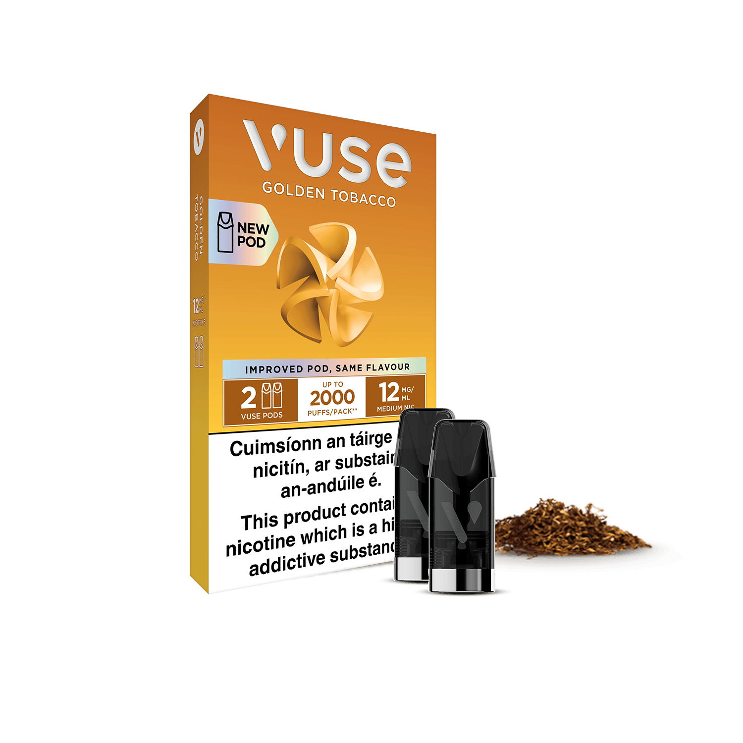 Vuse Pod Golden Tobacco Extra Intense