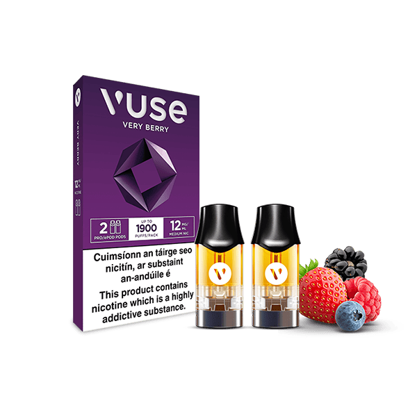 Vuse Pro Very Berry Nic Salts eLiquid Pods